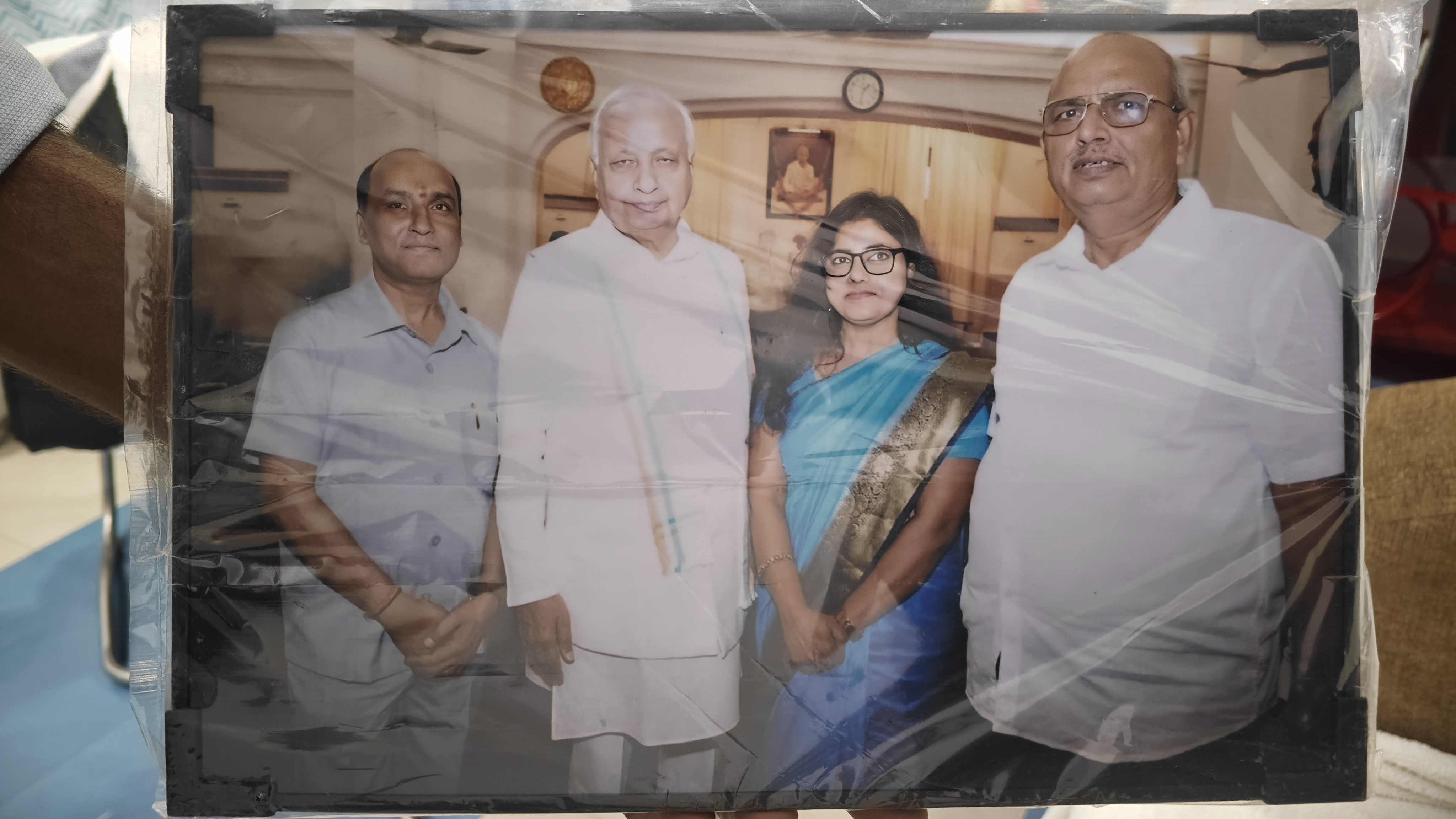 Principal with Honorable Governor